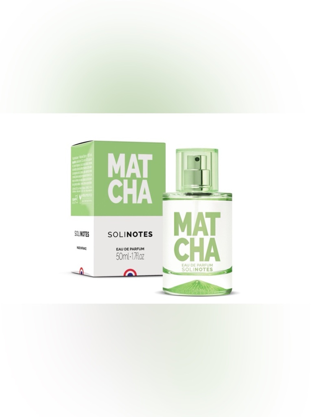 SoliNOTES | Matcha Eau De Parfum | Clean Beauty | Natural Spray Made France NWT